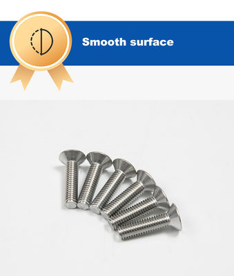 op maat gemaakte metalen roestvrij staal csk countersunk schroef plat hoofd torx schroef met pan hoofd