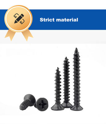 Zinc Finish Black Drywall Schroef Roestvrij staal Self-Tapping Schroef en Probe Service