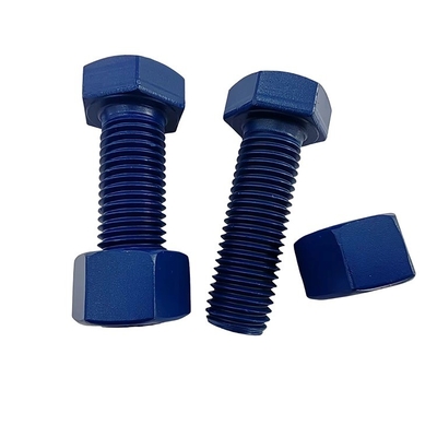 Full Thread Hex Head Bolts in ZINC Finish voor hoogsterke legeringsstaal DIN933 DIN931
