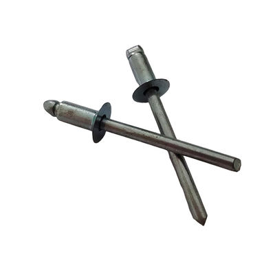 6.4mm Open End Countersunk Head Blind Rivets in wit voor gemakkelijke installatie van ijzer