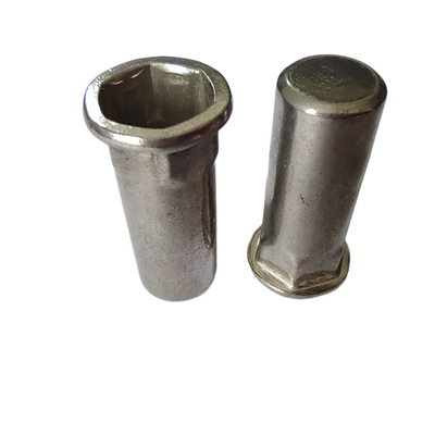 Japanse markt DIN Standard Flat Head Semi-Hex Closed End Threaded Rivet Nut voor huishoudelijke apparaten