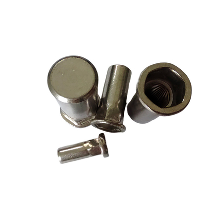 Japanse markt DIN Standard Flat Head Semi-Hex Closed End Threaded Rivet Nut voor huishoudelijke apparaten