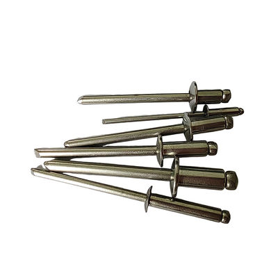 Goedkope ronde kop van roestvrij staal met hoge sterkte voor ijzeren blinde klinkers met open punt