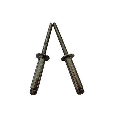 Roestvrij staal 4,0 mm Open End Blind Rivets Ronde Hoofd Gemakkelijke installatie Helder afwerking