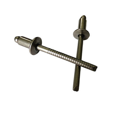 Roestvrij staal standaard klinkers 3,0 mm open einde blinde klinkers in de natuur kleur ronde kop