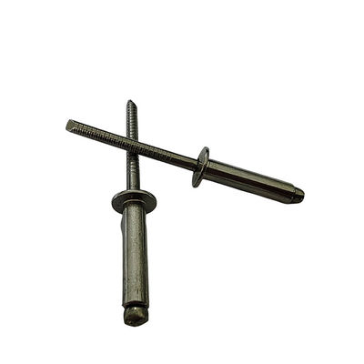 Standaard DIN 4.8mm Open End Blind Rivets Rounde kop van roestvrij staal