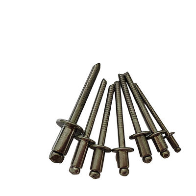 Standaard DIN 4.8mm Open End Blind Rivets Rounde kop van roestvrij staal