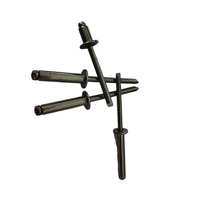 Standaard DIN 4.8mm Open End Blind Rivets Rounde kop van roestvrij staal