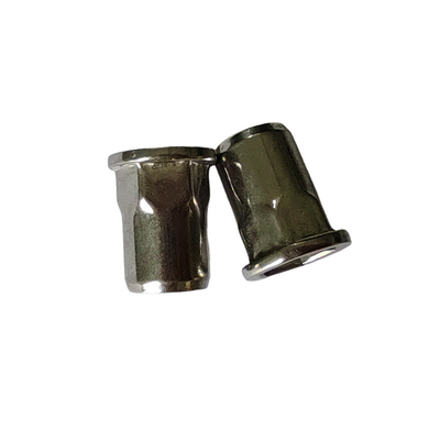Metrische half-hex blinde rietennoot met roestvrij staal 304 8-18 standaardmateriaal