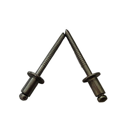 Standaard rivet 5,0 mm open einde blinde rivetten hoge sterkte rood hoofd van roestvrij staal
