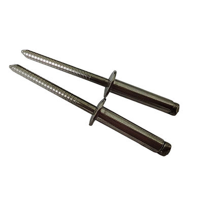 Standaard rivet 5,0 mm open einde blinde rivetten hoge sterkte rood hoofd van roestvrij staal
