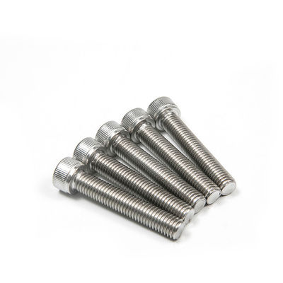 Volledige draad Type roestvrij staal kop bolten M3 M4 M5 M6 Hex Socket Allen Sleutelbout DIN912