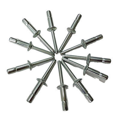 Stalen vergrendeling type blinde klinkers 22 mm ronde kop Corrosiebestendige concurrerende prijzen