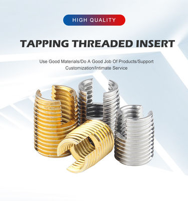 Stainless Steel Bushing Insert Fasteners 316L Gegooid Insert Nuts voor houten meubels