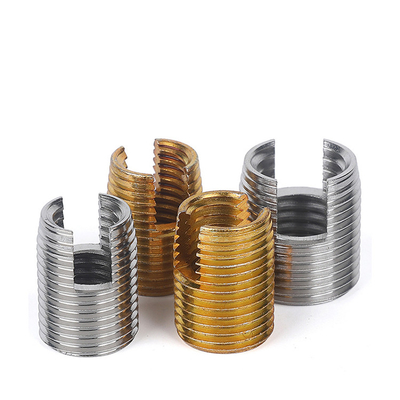 304L Sluitdraad Sleeve Schroef Zelf Tapping Gedrukt Inbreng M2 M3 M4 M5 M6 M8