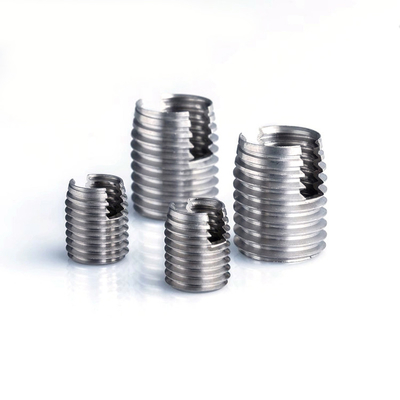304L Sluitdraad Sleeve Schroef Zelf Tapping Gedrukt Inbreng M2 M3 M4 M5 M6 M8