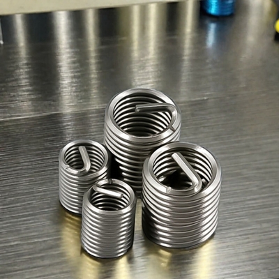 304 roestvrij staal schroefdraad reparatie Sleeve draad gegoten Helical Sleeve draad Invoegsel