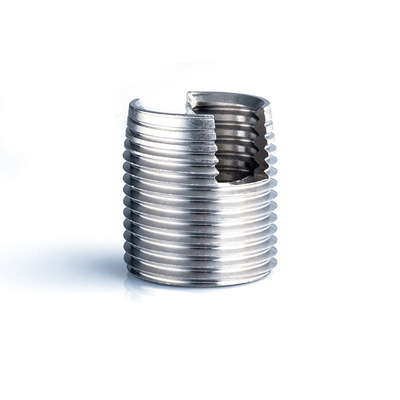 316L M2 M3 M4 M5 M6 M8 M10 Helicale reparatie Slotted roestvrij staal Messing zelf tapend draad insetsnoot
