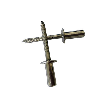Blind rivet van roestvrij staal met duurzame afdichtingslengte 6-25 mm Afwerking helder ongecoat