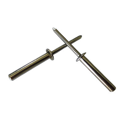 Blind rivet van roestvrij staal met duurzame afdichtingslengte 6-25 mm Afwerking helder ongecoat