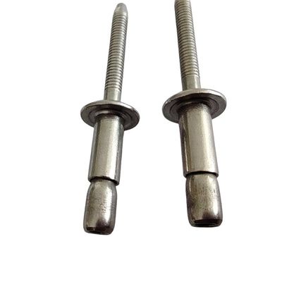 Roestvrij staal blinde klinknagel Dome hoofd Pop klinknagel met heldere afwerking Custom klinknagels