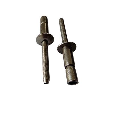 DIN Standard Unlock Type Blind Rivets voor OEM ODM Round Head Semi-tubular Rivet Steel