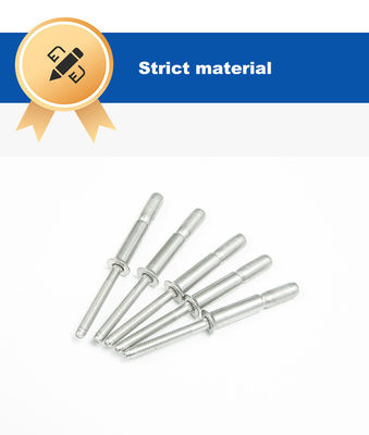 Open einde roestvrij staal blinde klinker plat hoofd vlakke afwerking SS304 SS316 Structurele