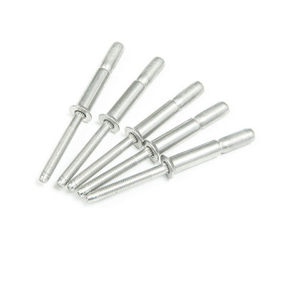 Open type roestvrij staal breek blinde klinknagel met koepelkop en zwart geschilderde stam