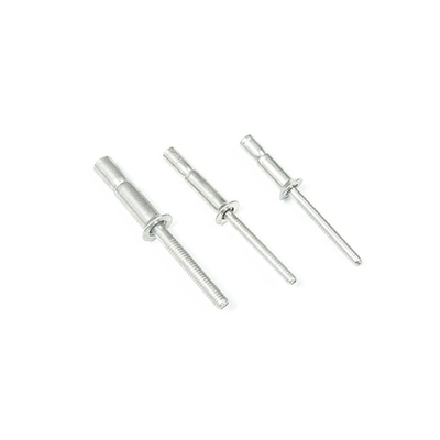 Vlekvrye staal 304 Open End Flat Head Solid Metal Blind Rivet voor de auto-industrie