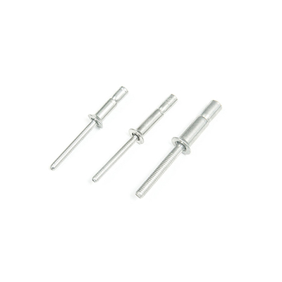 Blind Rivets 4,8 mm 6,4 mm Interlock Steel Dome Head Monobolts Cup Type Plain Finish