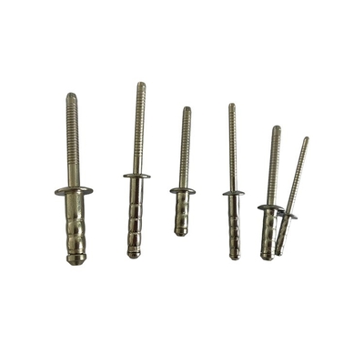 GB standaard roestvrij staal open type blinde klinknagel 3,2 mm 4,0 mm 4,8 mm 6,4 mm ronde kop
