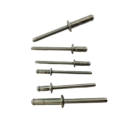 Standaard GB DIN 3,2 mm 4,0 mm 4,8 mm 6,4 mm stalen schroef