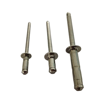 Controle paddenstoel Ronde koepel Hoofd Breuk Trek Mandrel Blind Rivet Open End 3,2 mm 4,0 mm 4,8 mm 6,4 mm
