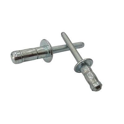 Eenmalige service op maat Open type kraag Carbon Steel Open End Solid Metal Rivets