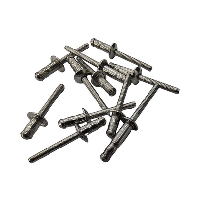4.8mm Open End Dome Head Multigrip Blind Pop Rivets Voordeel One-stop Customized Service