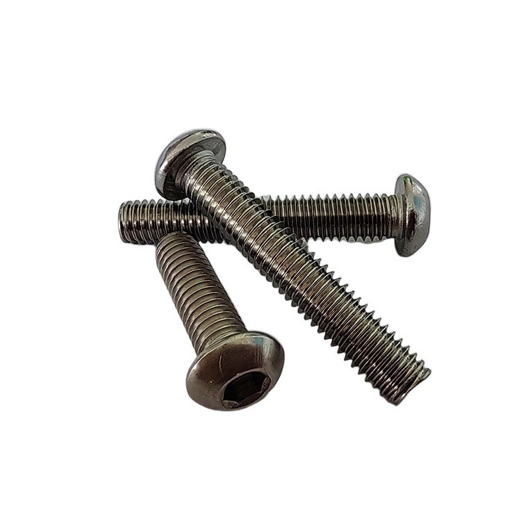 Roestvrij staal ronde M2 M2.5 Countersunk Hex hoofdbout voor mechanische en elektrische