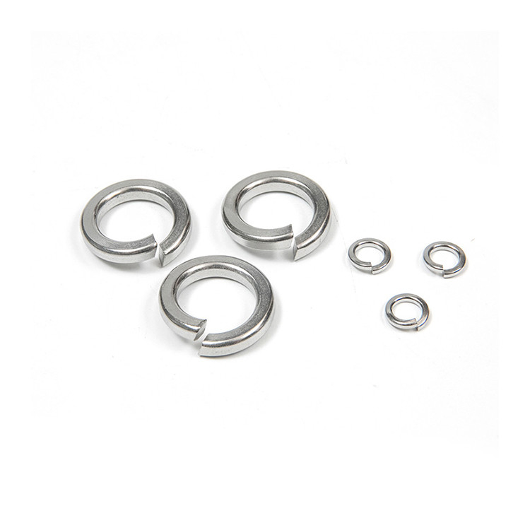 100% geïnspecteerd roestvrij staal gegalvaniseerd M5 M6 M8 M10 M12 Split Washer Spring Lock Washers