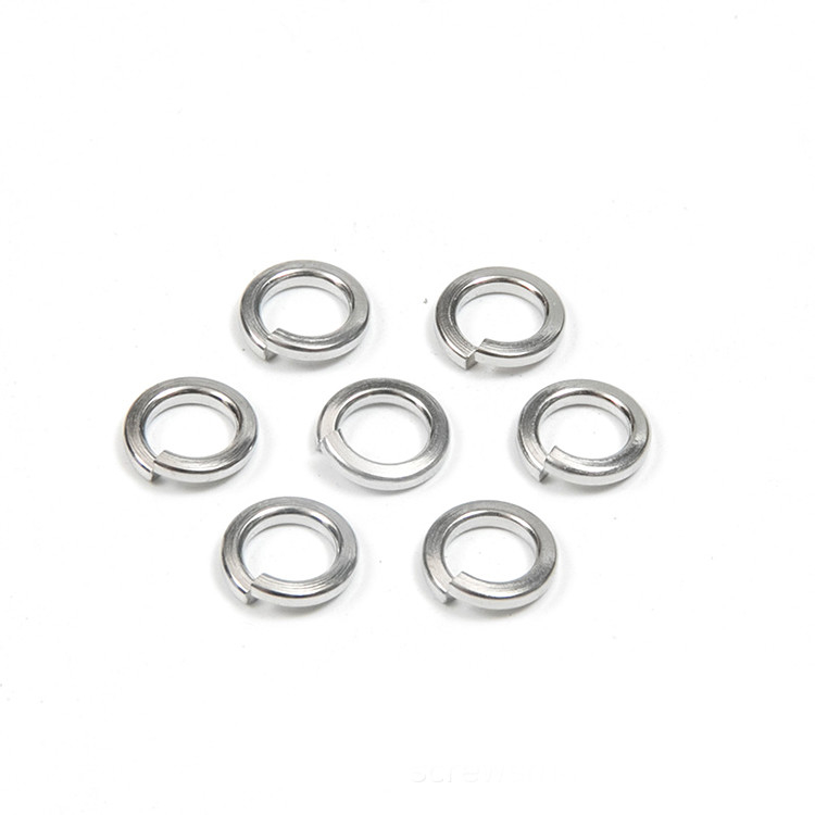 2024 Aanpassing van roestvrij staal Wave Spring Washer voor schokdemper Shim Plain Finish