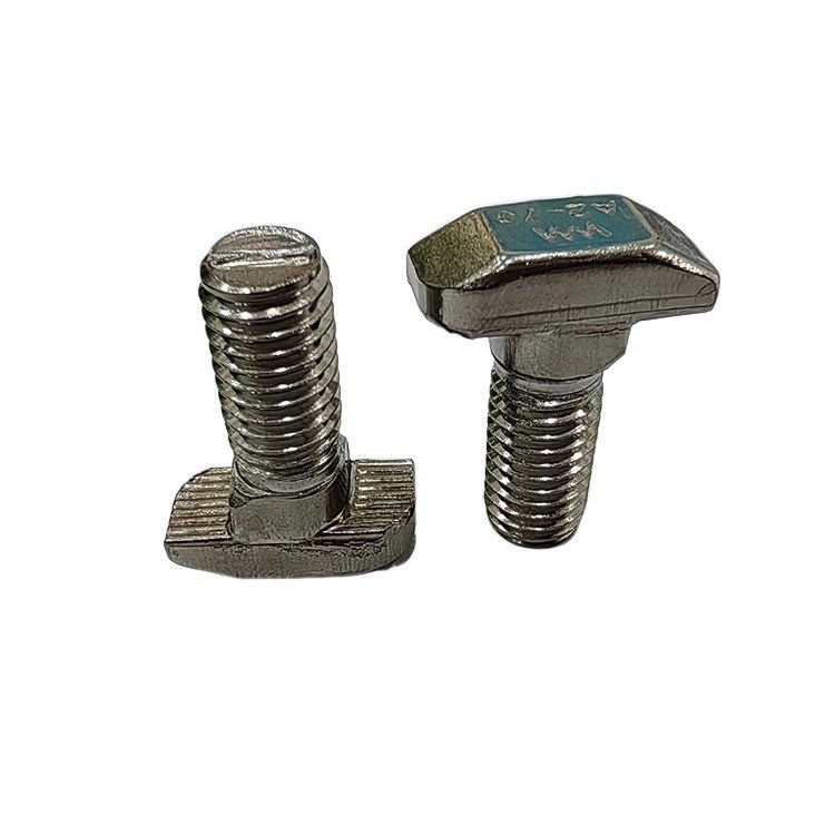 T-vormige schroef van roestvrij staal voor 45-serie M8*20-10 Aluminiumprofiel