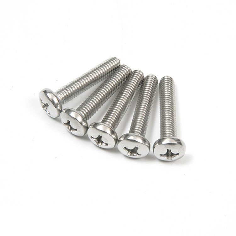 Roestvrij staal kruis Phillips ronde pan hoofd bouten schroef M3 M4 M5 M6 M8 GB818 304 A2-40