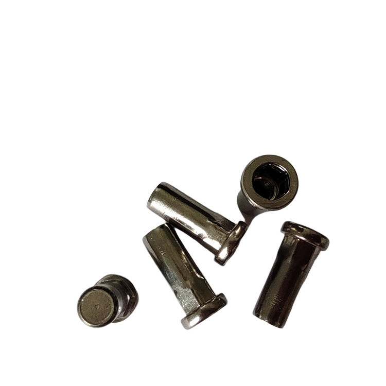 Japanse markt DIN Standard Flat Head Semi-Hex Closed End Threaded Rivet Nut voor huishoudelijke apparaten