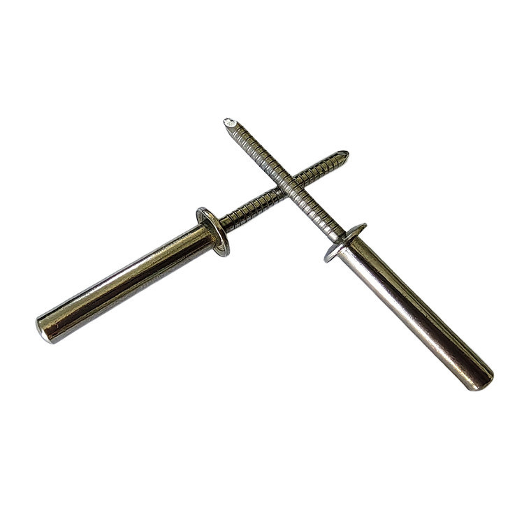 Zware en gesloten eind roestvrij staal ronde kop blinde klinker met DIN-standaard