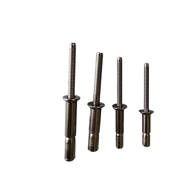 Metric Structural Rivets Finish Bright Uncoated gemaakt van hoge sterkte roestvrij staal