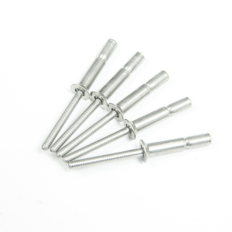 Plain Finish 4,8 mm Dia roestvrijstalen cup mono-bolt klinkers voor uitlaat toepassingen