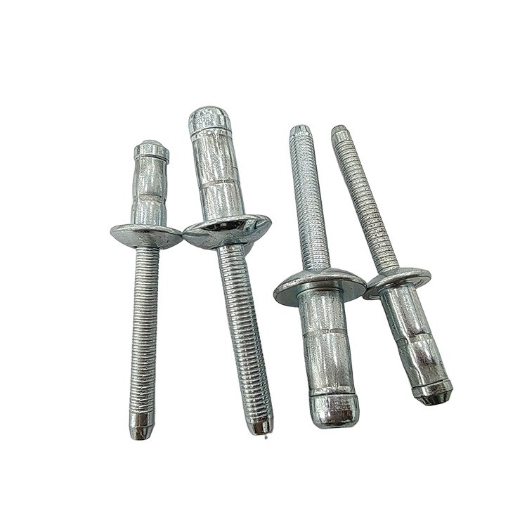 Briljante afwerking Carbon Steel Blind Rivet voor deurvenster Control Range Inspection Finish