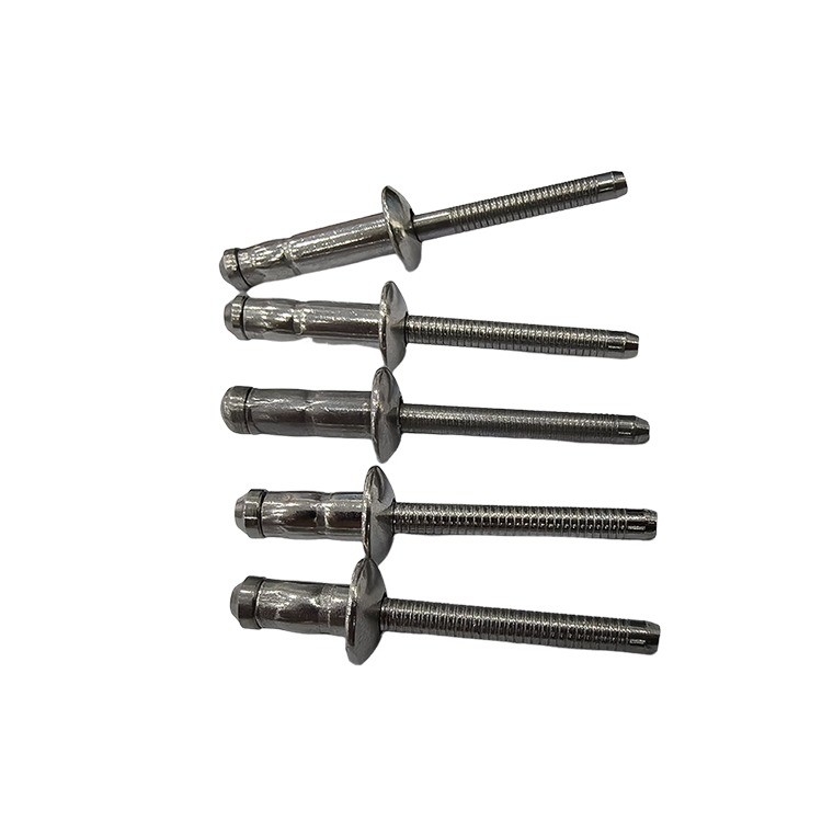 Op maat gemaakte blinde klinkers van roestvrij staal met Unigrip Dome Head 3,2 mm 4,8 mm 7,8 mm